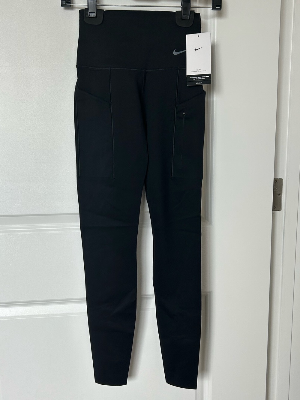 Nike Women’s High-Waist Full-Length Training Leggings, Black, Size XS
